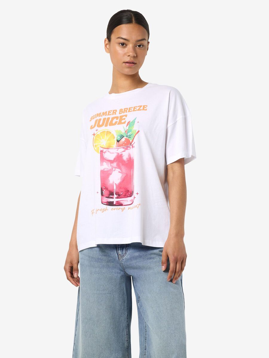 Noisy May BEDRUKT T-SHIRT, Bright White, highres - 27035150_BrightWhite_1208594_003.jpg