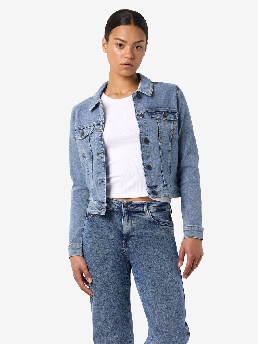 Noisy May CLASSIC DENIM JACKET, Light Blue Denim, highres - 27034410_LightBlueDenim_003.jpg
