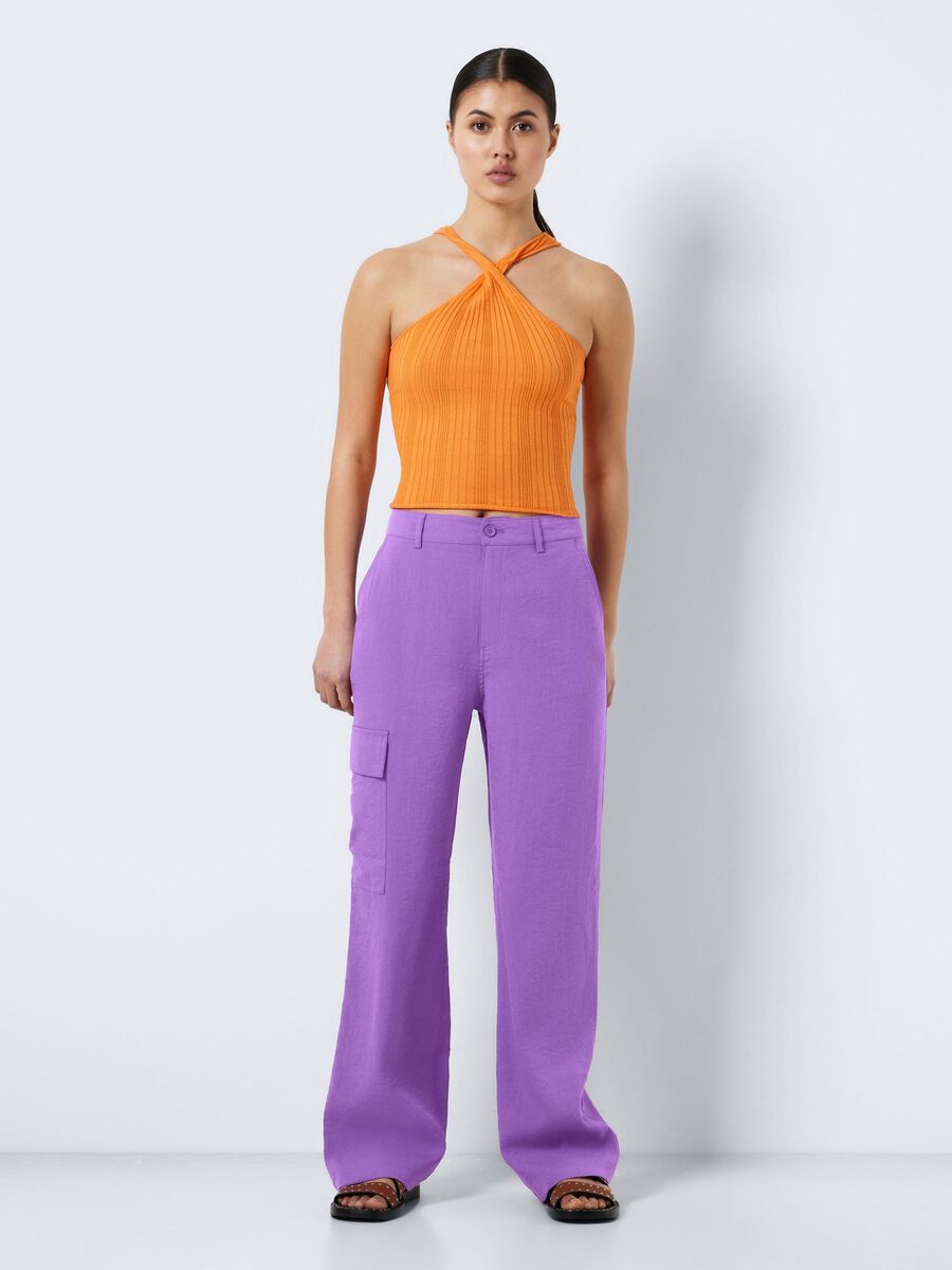 Noisy May HIGH WAISTED CARGO TROUSERS, Amethyst Orchid, highres - 27025560_AmethystOrchid_004.jpg