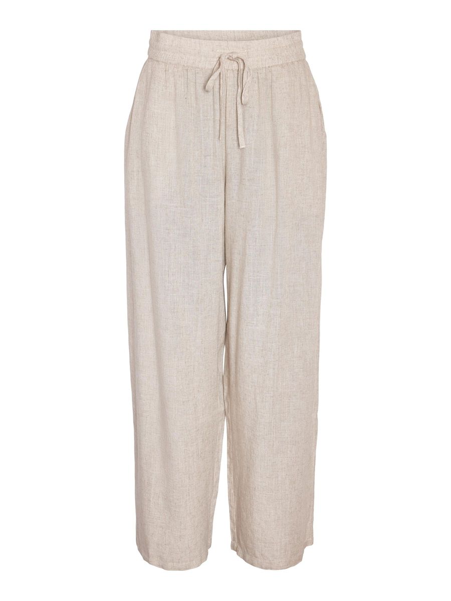 Noisy May LOOSE FIT TROUSERS, Natural, highres - 27026323_Natural_001.jpg