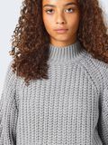 Noisy May HIGH NECK KNITTED PULLOVER, Monument, highres - 27022274_Monument_006.jpg