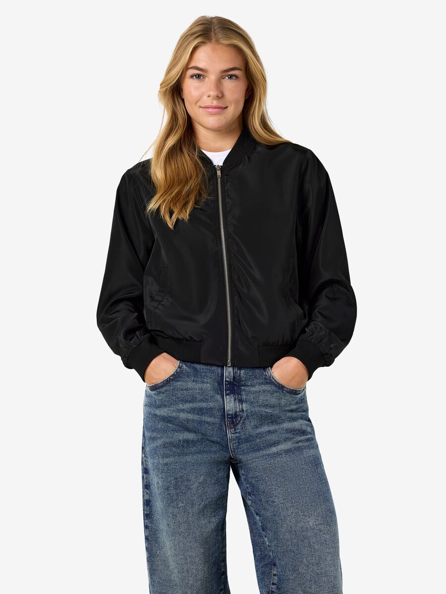 Product tile image - NMCHASE  BOMBER JACKET, Black | 27038604_Black