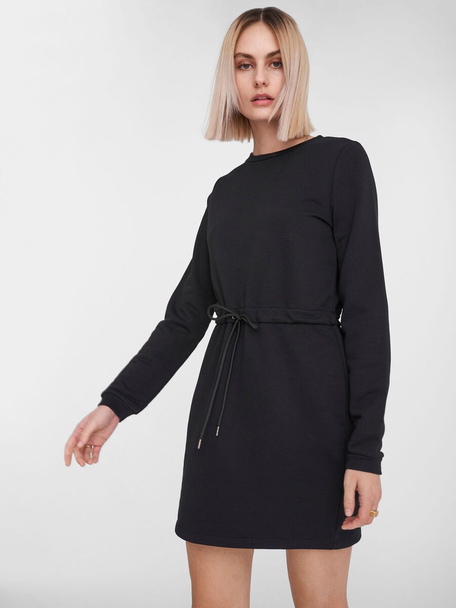 Noisy May LANGE MOUWEN SWEATJURK, Black, highres - 27017184_Black_007.jpg