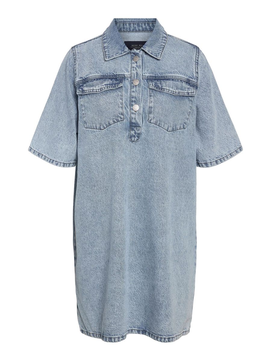 Noisy May KORT DENIMKJOLE, Light Blue Denim, highres - 27033680_LightBlueDenim_001.jpg