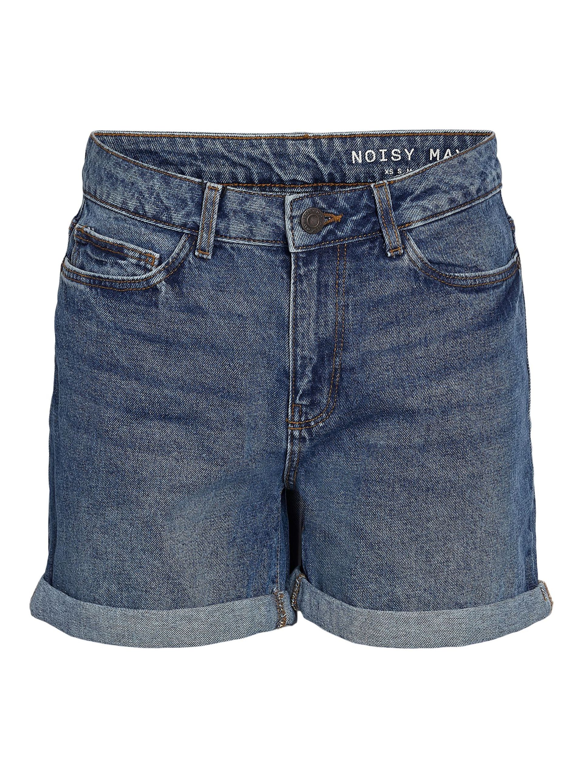 Carousel image - NORMAALIVYÖTÄRÖISET FARKKUSHORTSIT, Medium Blue Denim | 3