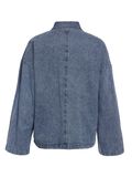 Product image thumbnail - NMENZA SPIJKERBLOUSE, Medium Blue Denim | 7