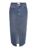 Product image thumbnail - MIDI DENIM SKIRT, Medium Blue Denim | 2
