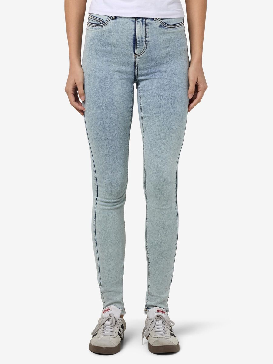 Noisy May NMCALLIE JEAN SKINNY, Light Blue Denim, highres - 27030614_LightBlueDenim_003.jpg
