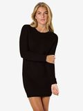 Product image thumbnail - SHORT KNITTED DRESS, Black | 6