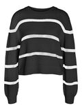 Noisy May GESTREIFTER STRICKPULLOVER, Black, highres - 27027632_Black_1069090_001.jpg