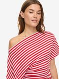 Product image thumbnail - NMSTORMI OFF-SHOULDER TOP, Goji Berry | 4