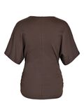 Product image thumbnail - NMABBI T-SHIRT, Chocolate Brown | 7