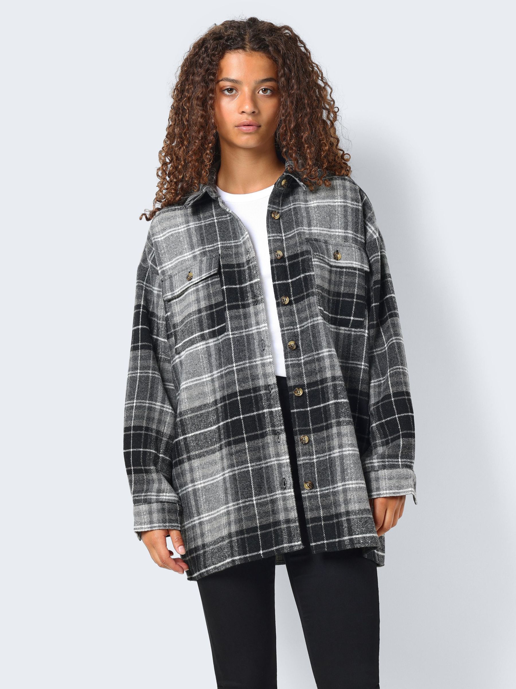 LOOSE FIT OVERHEMD Zwart NOISY MAY