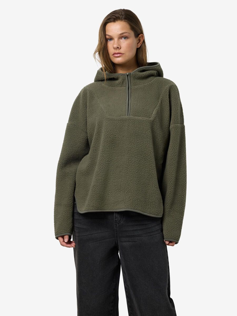 Noisy May NMCOZY HALF-ZIP FLEECE, Kalamata, highres - 27030631_Kalamata_003.jpg