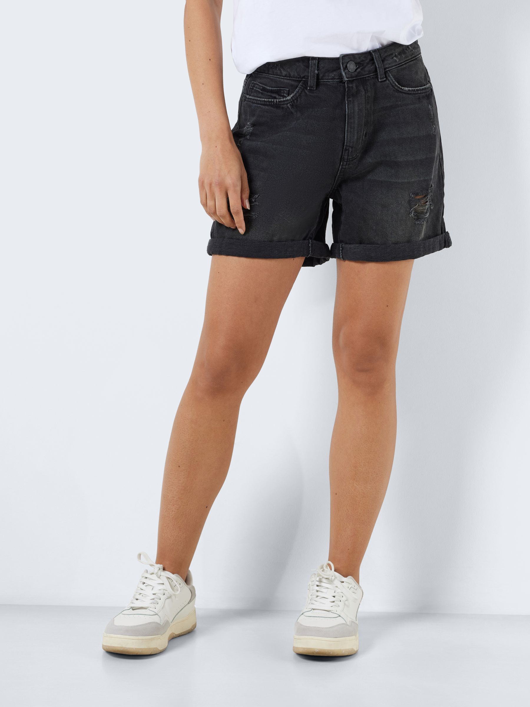 Black denim shorts afterpay shop