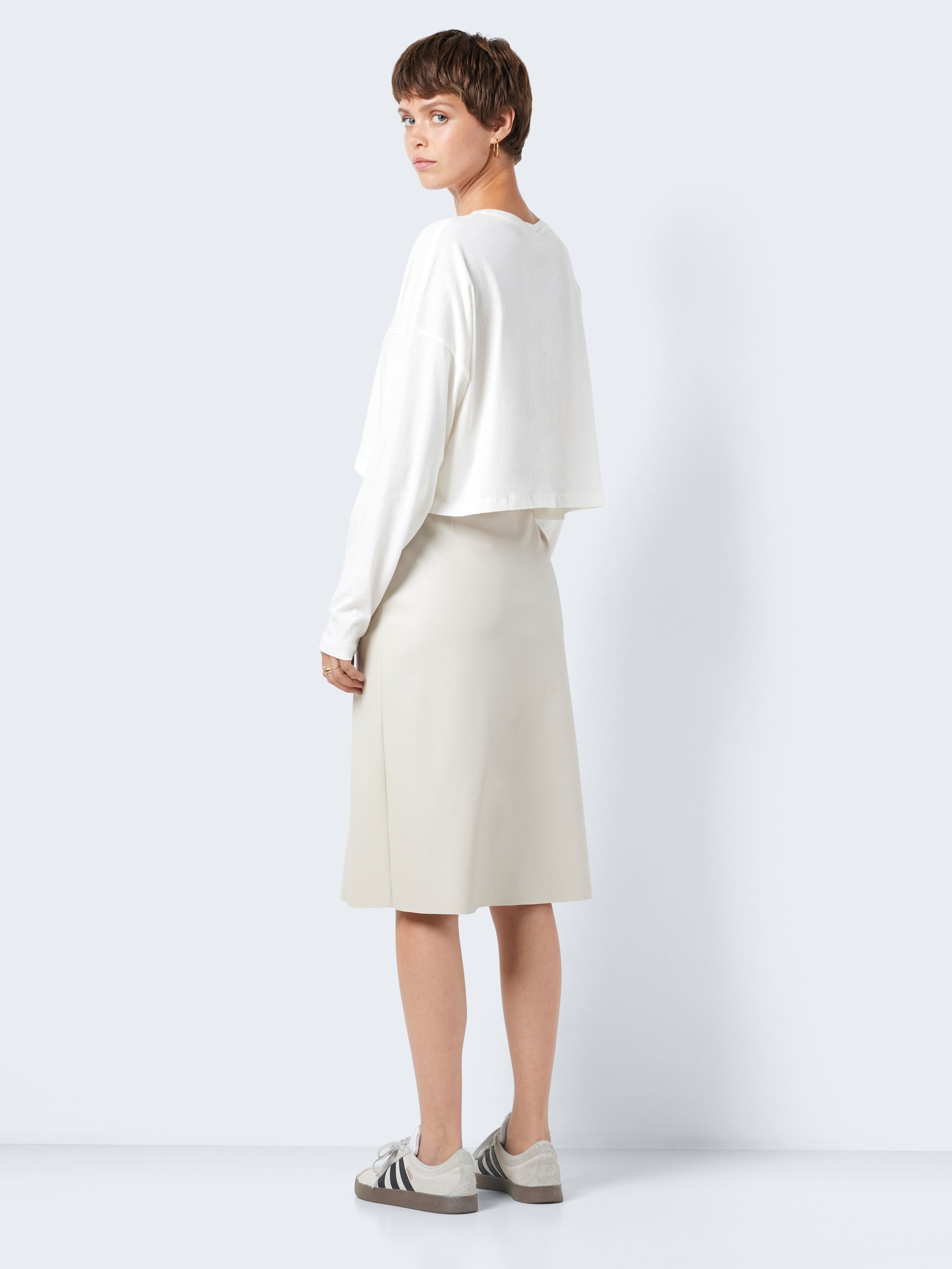 Allsaints benno tee shop slip midi dress