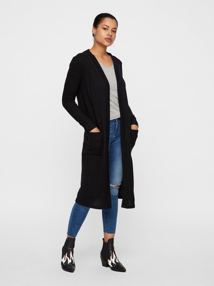 Noisy May LONG CARDIGAN, Black, highres - 27008836_Black_007.jpg