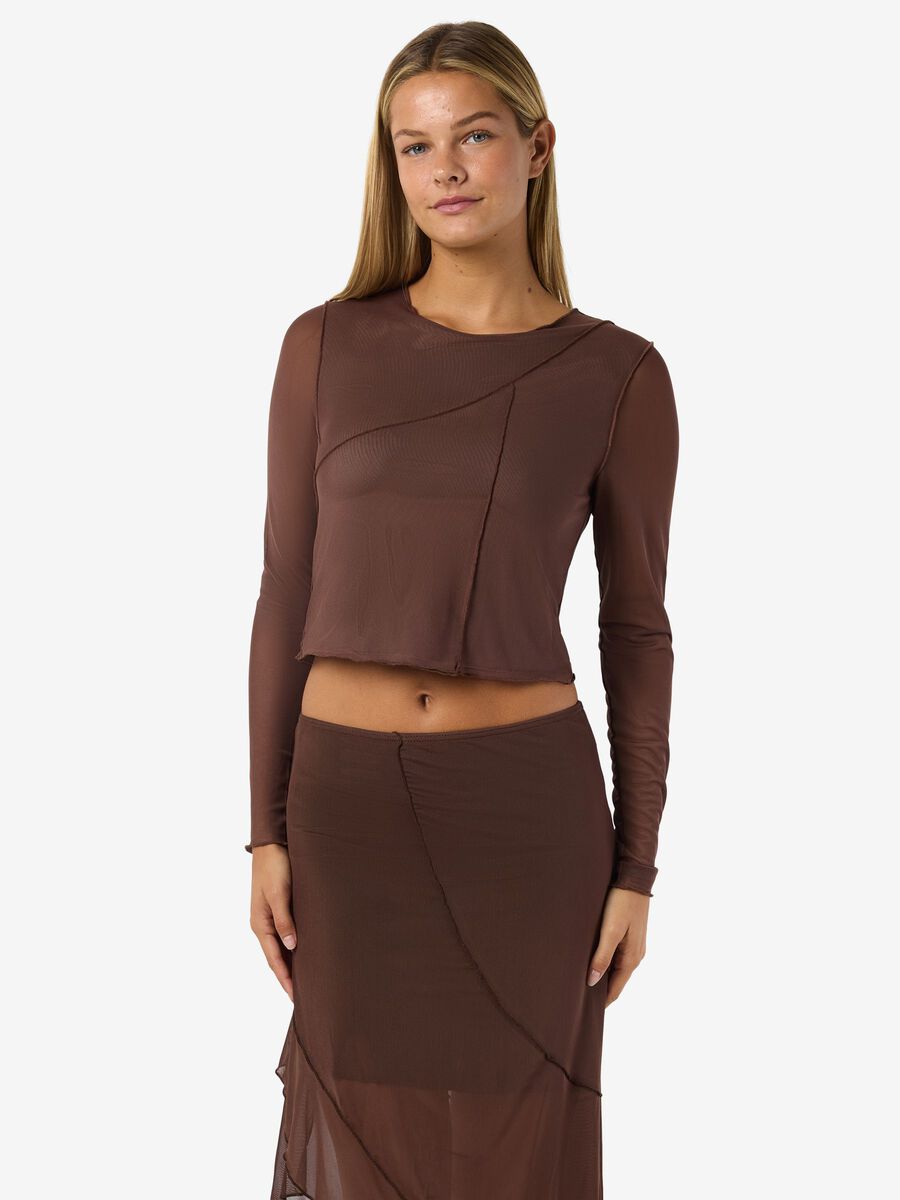 Carousel image - MESH TOP, Chocolate Brown | 6