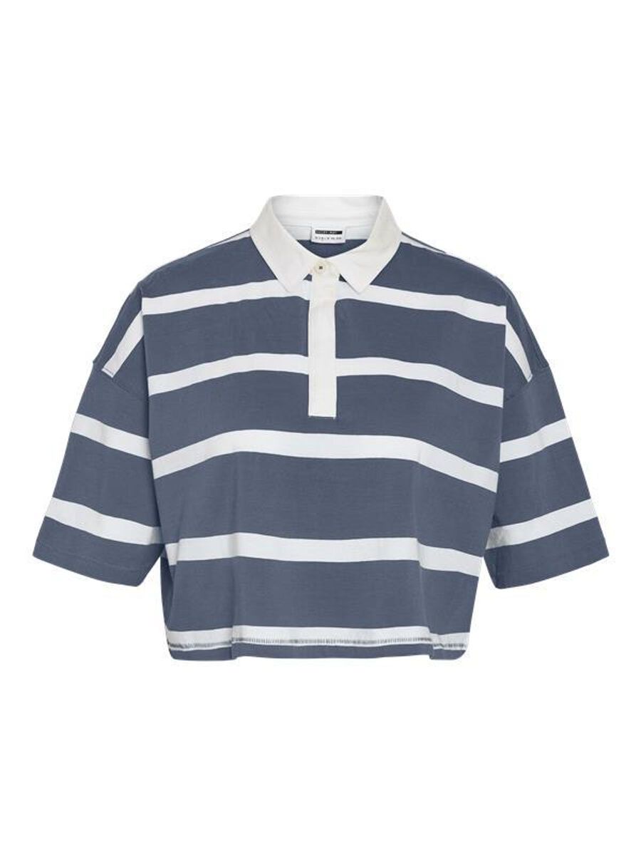 Noisy May CROPPED POLO SHIRT, China Blue, highres - 27035739_ChinaBlue_1220394_001.jpg