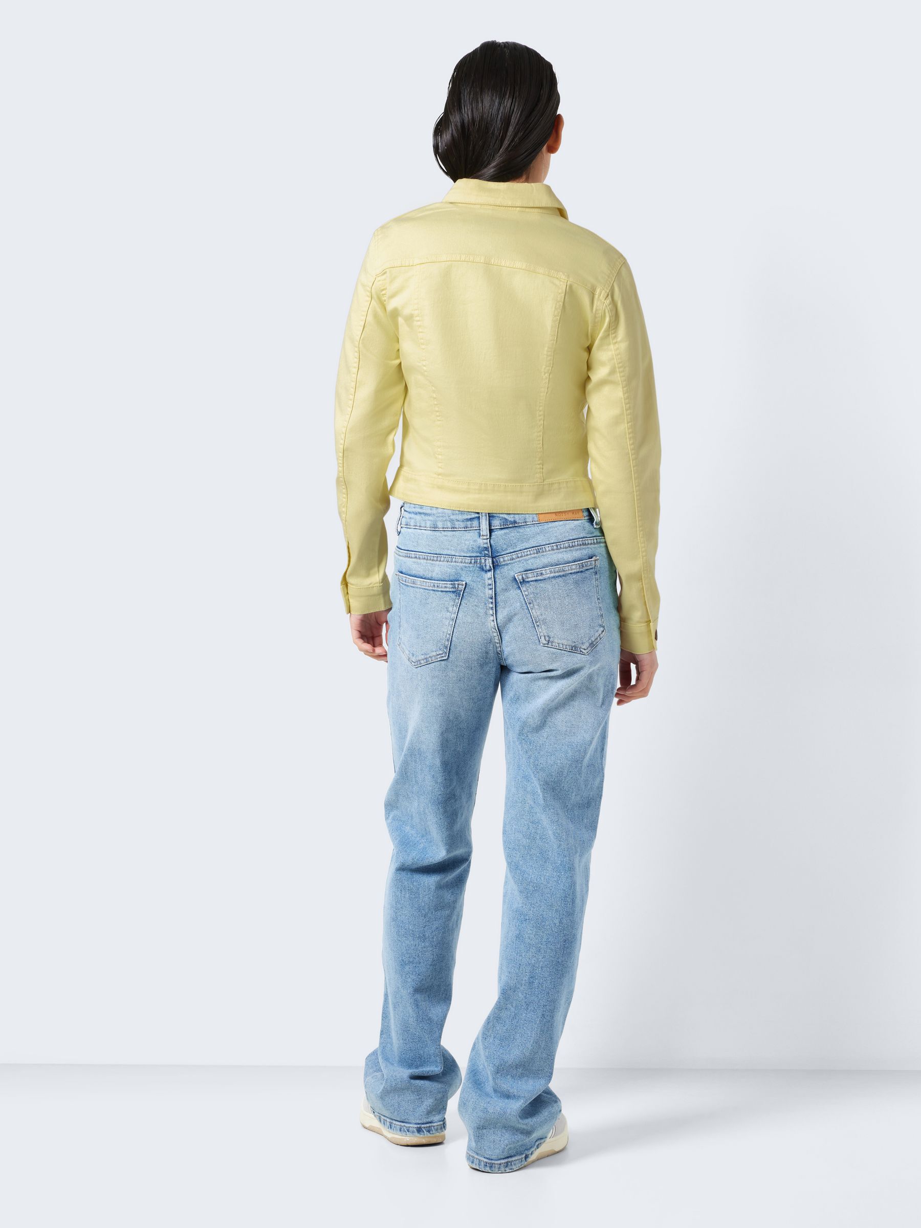 Noisy may deals white denim jacket