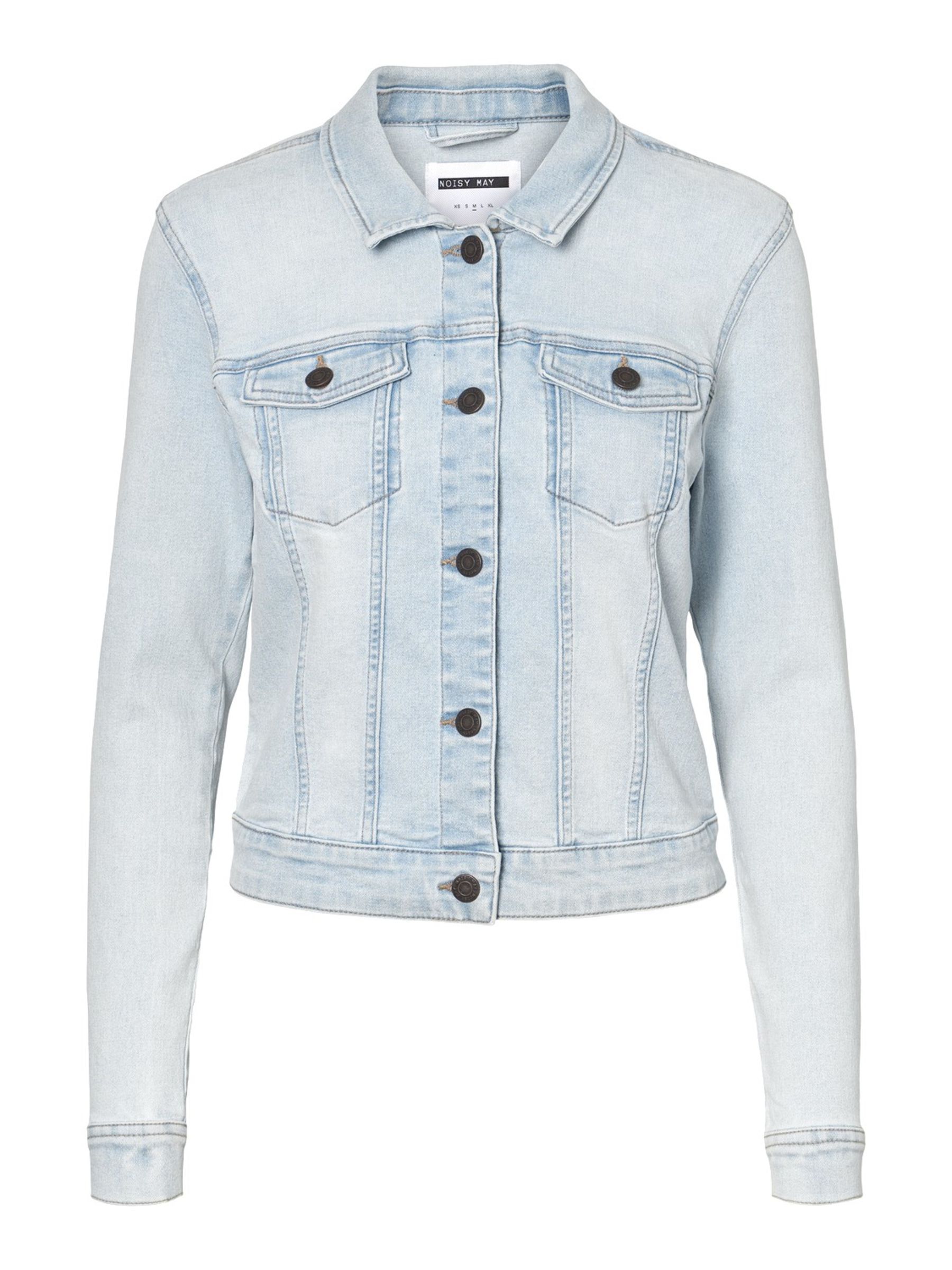 Noisy may white denim deals jacket