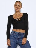 Noisy May LONG SLEEVED TIE TOP, Black, highres - 27021425_Black_007.jpg