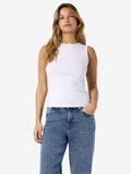 Product image thumbnail - NMMOLLY &Auml;RML&Ouml;S TOPP, Bright White | 1