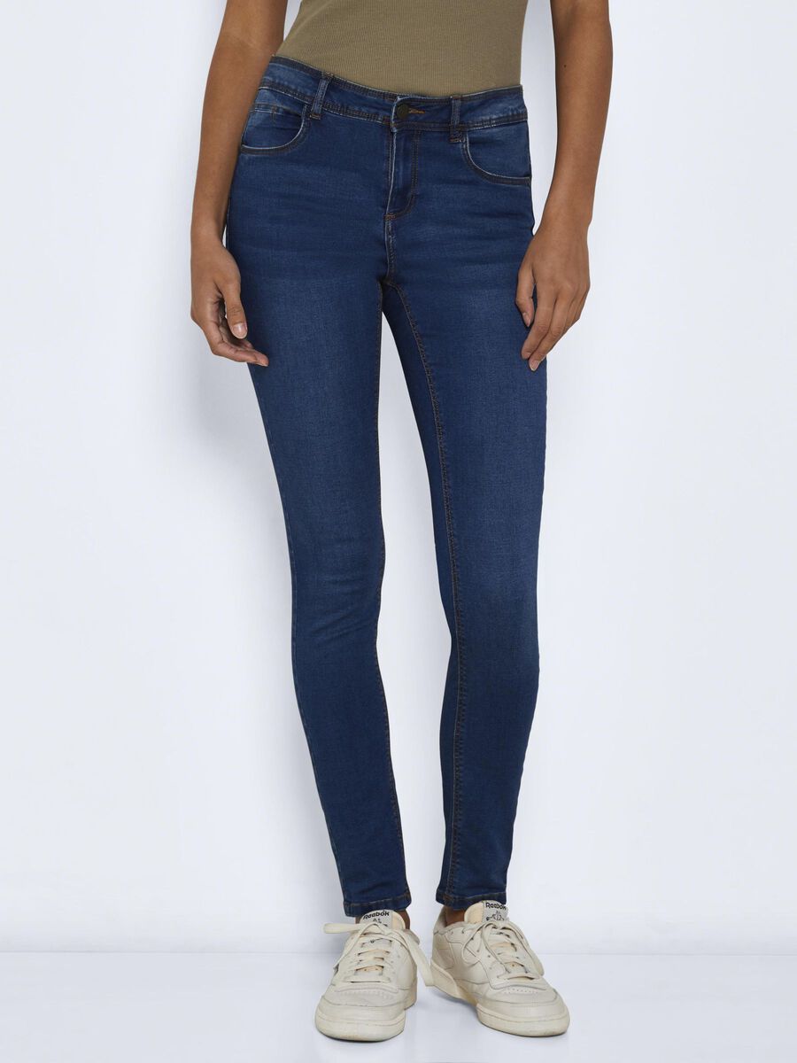 Product carousel image - NMJEN TAILLE NORMALE JEAN SKINNY, Medium Blue Denim | 1