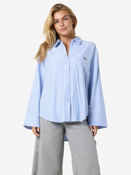 Noisy May À RAYURES CHEMISE, Sky Blue, highres - 27034799_SkyBlue_1196872_007.jpg