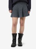 Product image thumbnail - KNITTED MINI SKIRT, Medium Grey Melange | 1