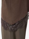 Product image thumbnail 5 LACE DETAILED T-SHIRT, Chocolate Brown