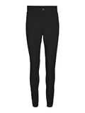 Noisy May HIGH WAISTED SLIM FIT TROUSERS, Black, highres - 27015052_Black_001.jpg