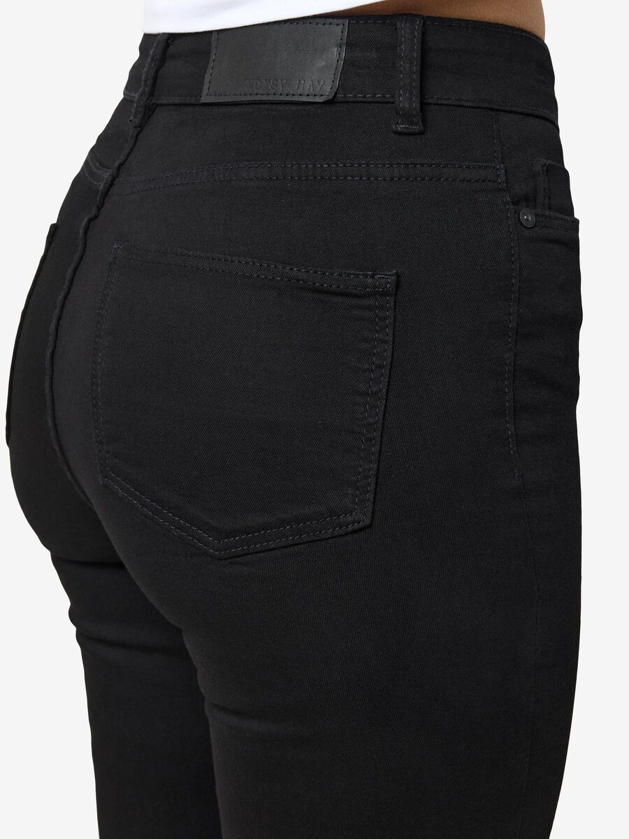 Noisy May NMSALLIE FLARED JEANS, Black, highres - 27017554_Black_008.jpg