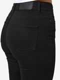 Noisy May NMSALLIE HIGH WAIST FLARED JEANS, Black, highres - 27017554_Black_008.jpg