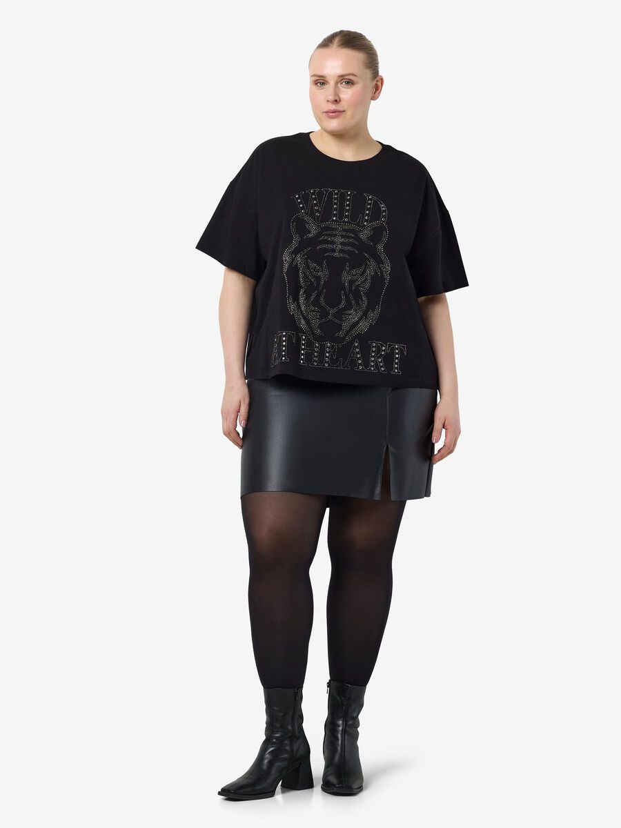 Noisy May CURVE RHINESTONE T-SHIRT, Charcoal Gray, highres - 27034961_CharcoalGray_1201124_004.jpg