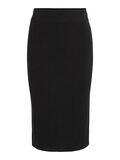 Product image thumbnail - KNITTED MIDI SKIRT, Black | 2