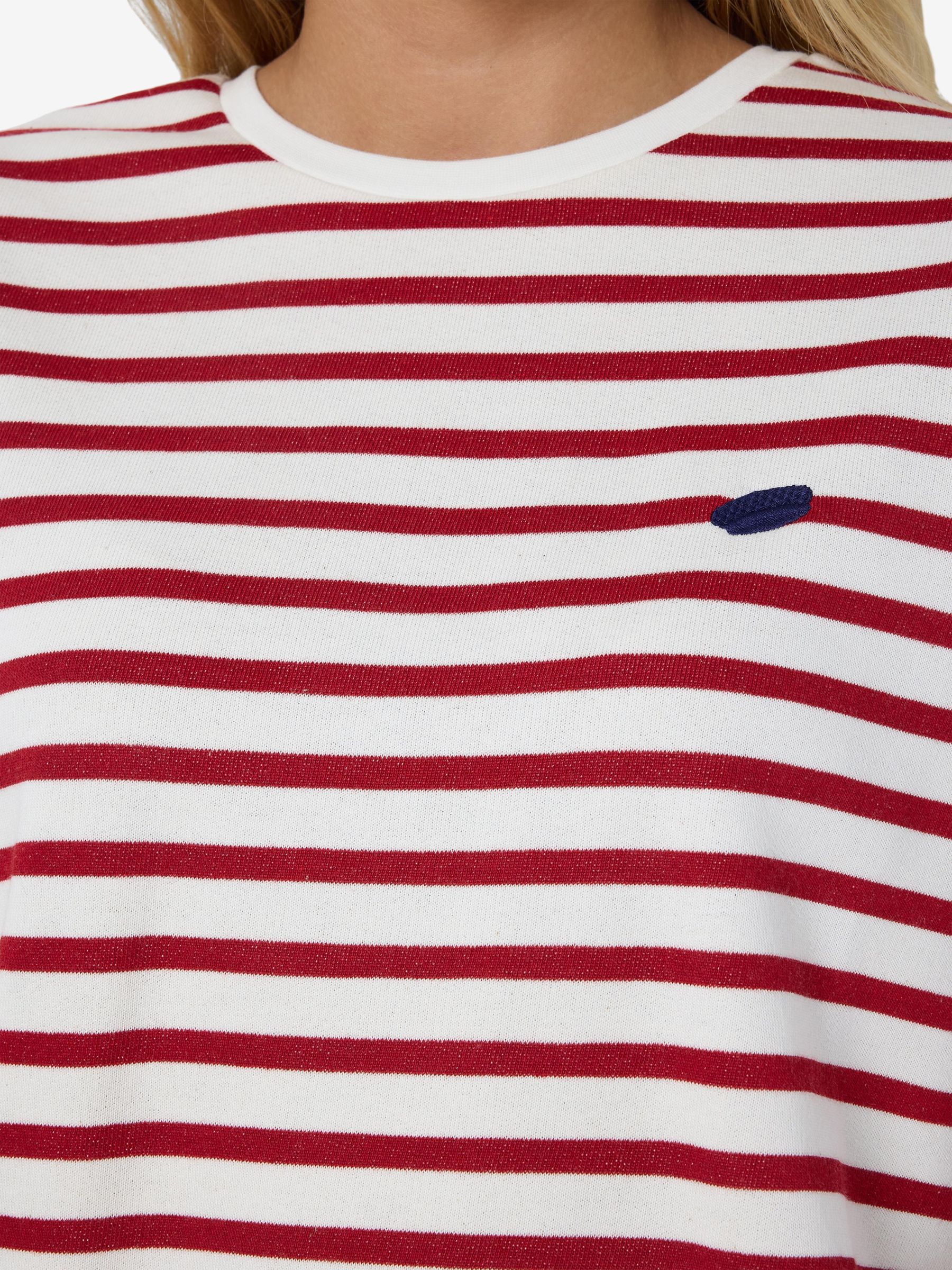 Red striped sweatshirt online