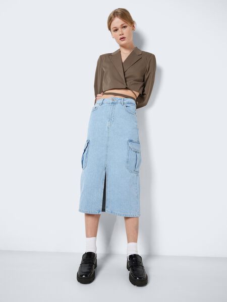 Noisy May LONG CARGO DENIM SKIRT, Light Blue Denim, highres - 27026877_LightBlueDenim_007.jpg