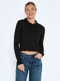 Noisy May POLOSHIRT IN CROPPED FIT OBERTEIL, Black, highres - 27019903_Black_003.jpg
