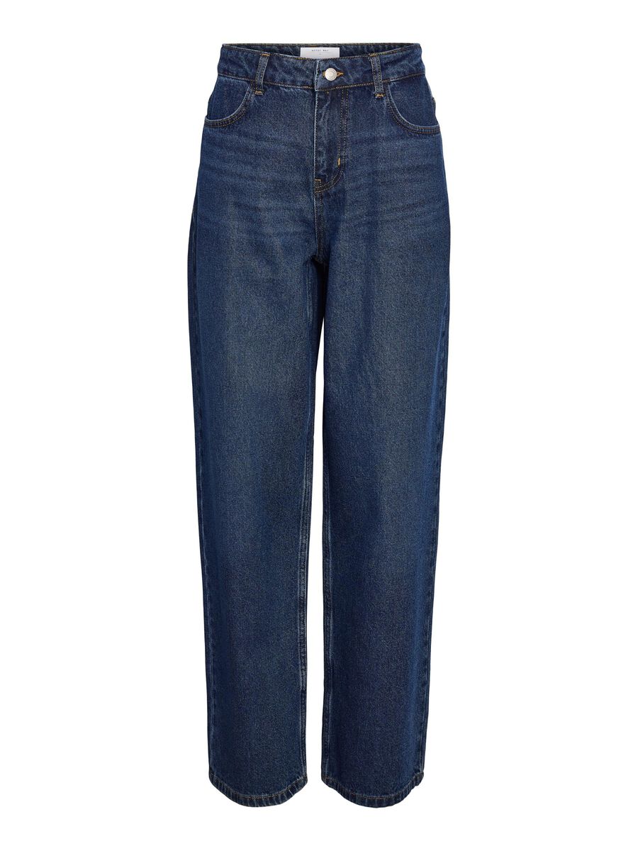 Noisy May NMALEXA  LOOSE-FIT JEANS, Dark Blue Denim, highres - 27034405_DarkBlueDenim_001.jpg