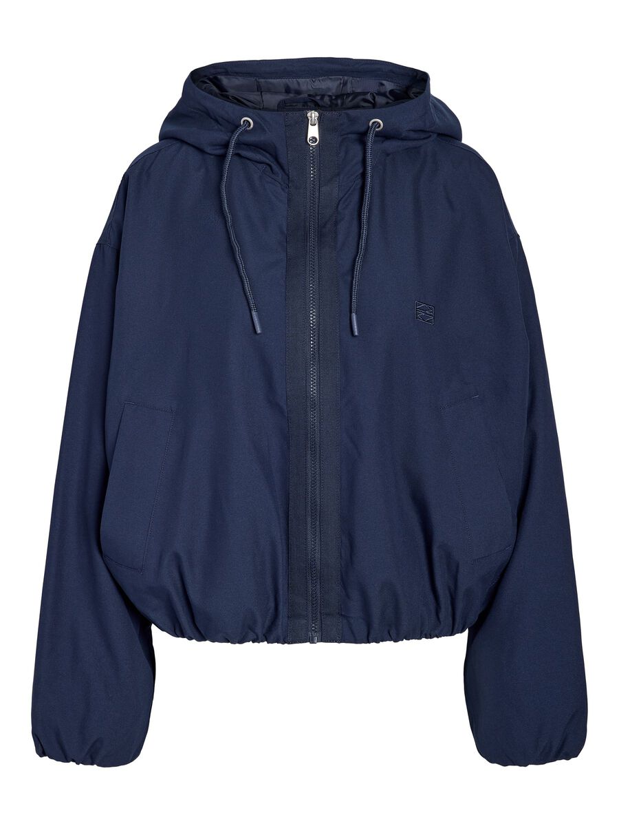Carousel image 2 NMELINA  HOODED JACKET, Navy Blazer