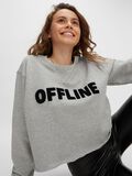 Noisy May FRONT PRINTED SWEATSHIRT, Light Grey Melange, highres - 27012796_LightGreyMelange_818299_006.jpg