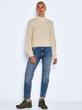 Noisy May HIGH NECK KNITTED PULLOVER, Pearled Ivory, highres - 27022274_PearledIvory_004.jpg