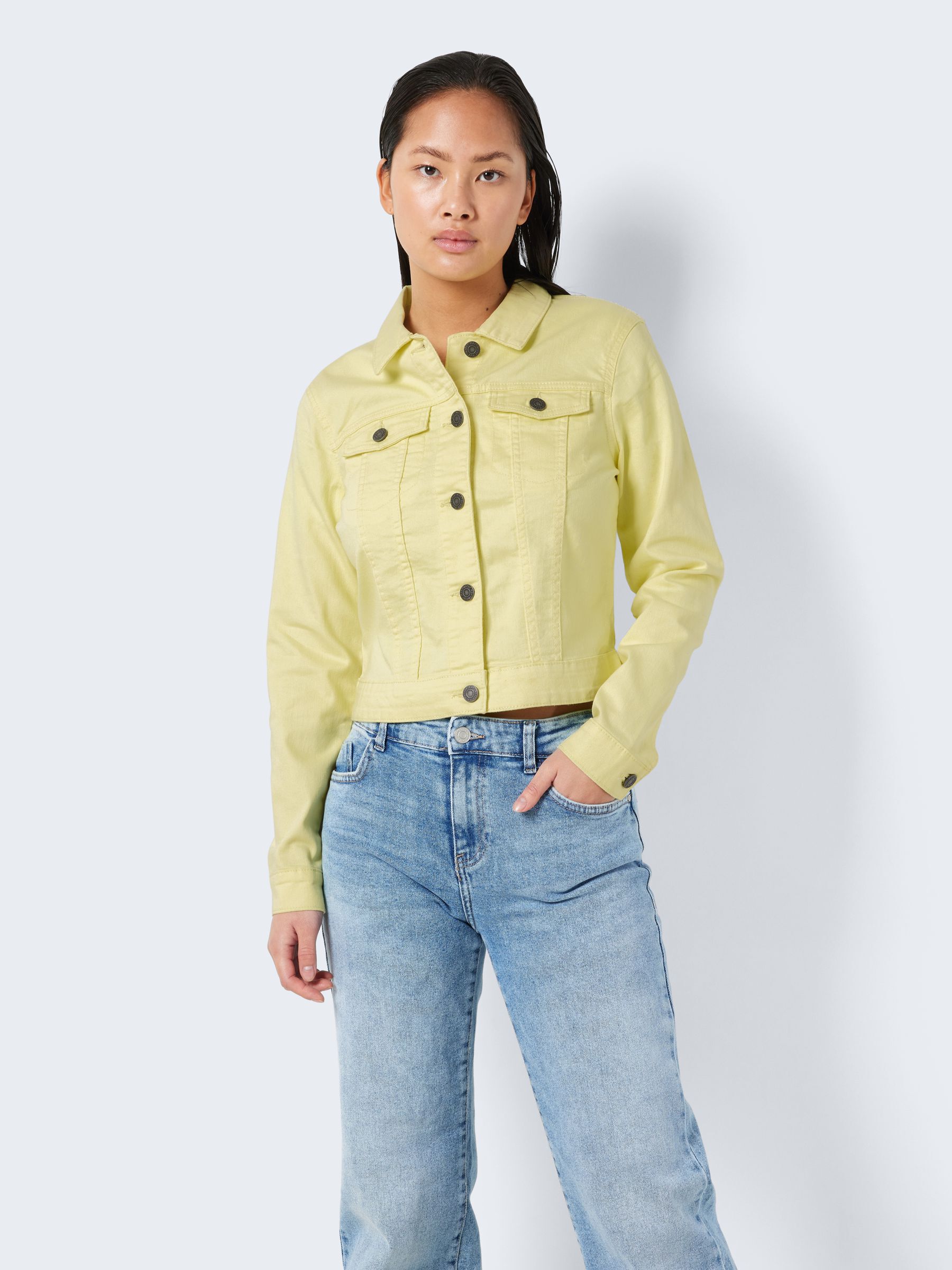 Lime denim clearance jacket