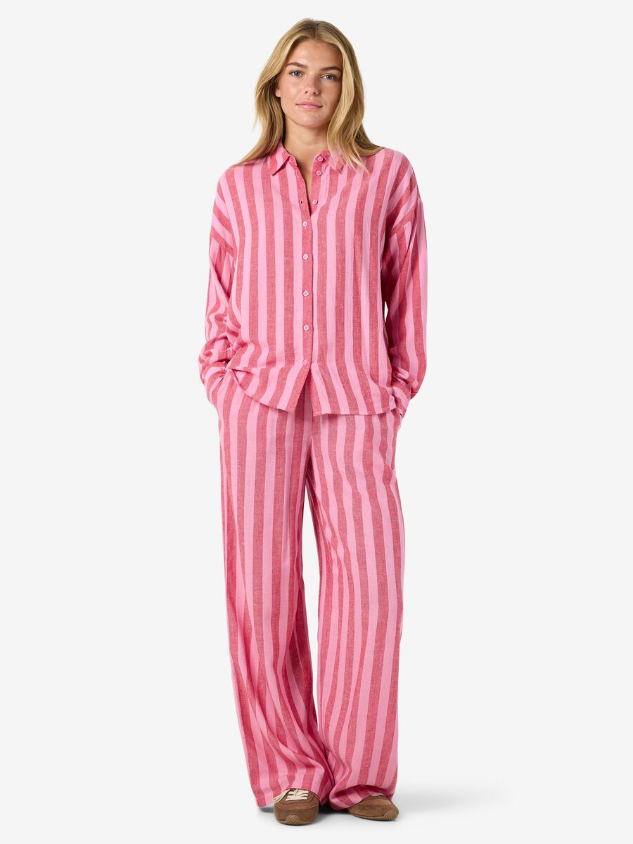 Carousel image - LOOSE FIT HEMD, Begonia Pink | 4