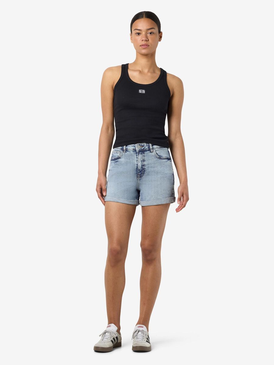 Noisy May PANTALONES CORTOS VAQUEROS, Light Blue Denim, highres - 27029490_LightBlueDenim_004.jpg