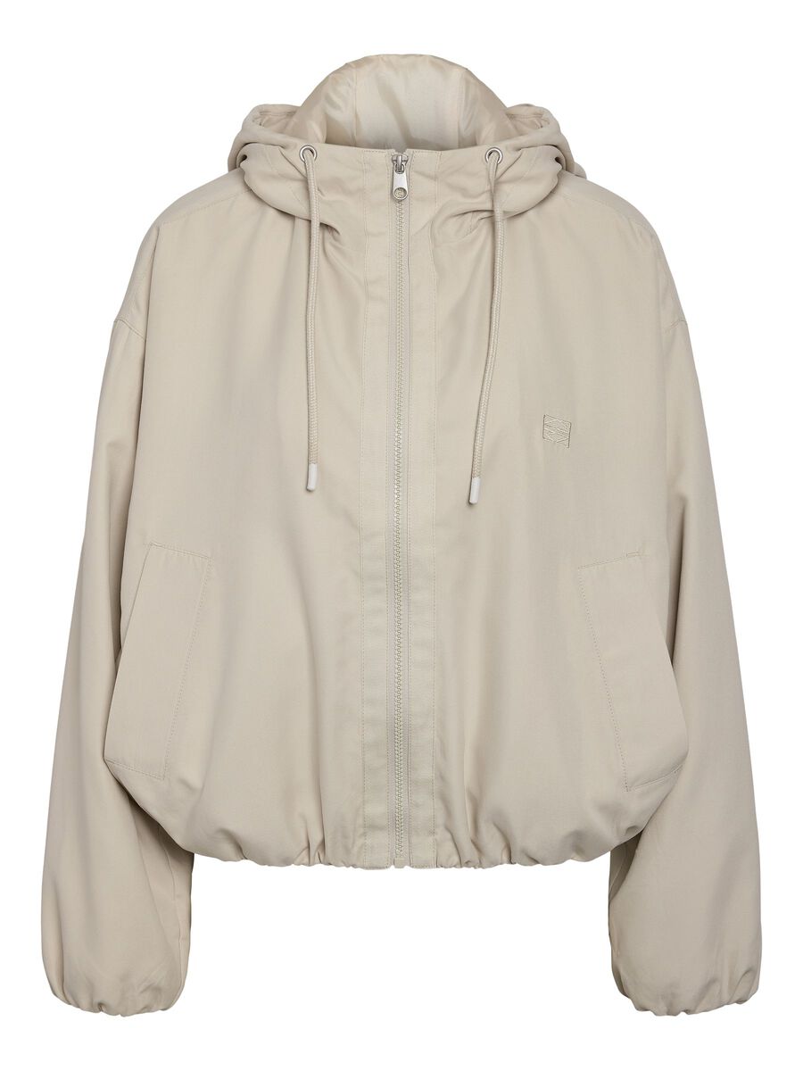 Carousel image - NMELINA  HOODED JACKET, Silver Lining | 2