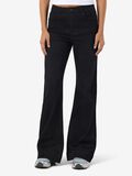 Product image thumbnail - NMROOXY FLARED JEANS, Black Denim | 1