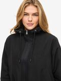 Product image thumbnail - NMELINA  HOODED JACKET, Black | 5