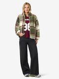 Product image thumbnail - PATTERNED FLEECE JACKET, Eggnog | 4